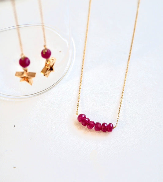 ruby necklace