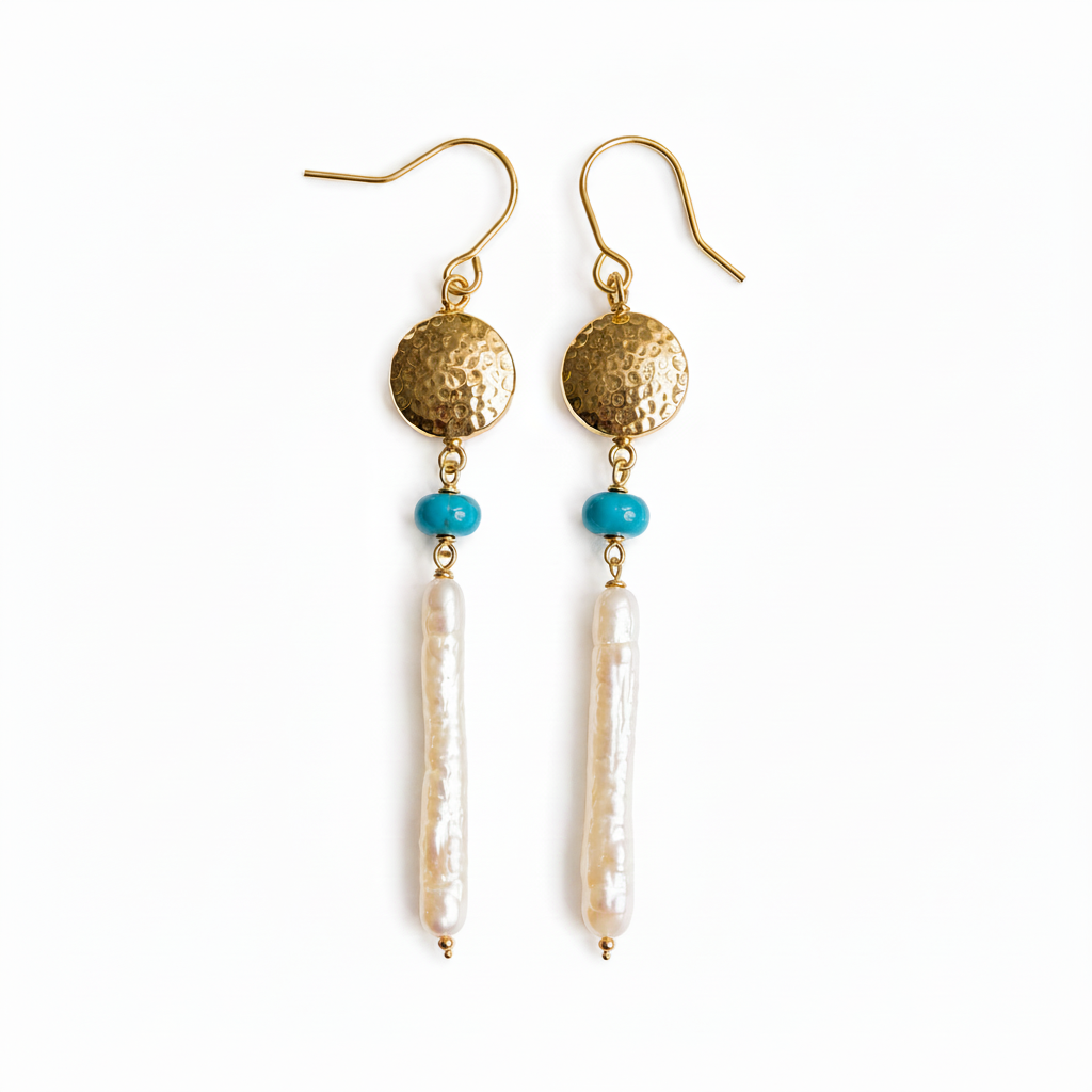 Turquoise × Pearl Pierce 正方形