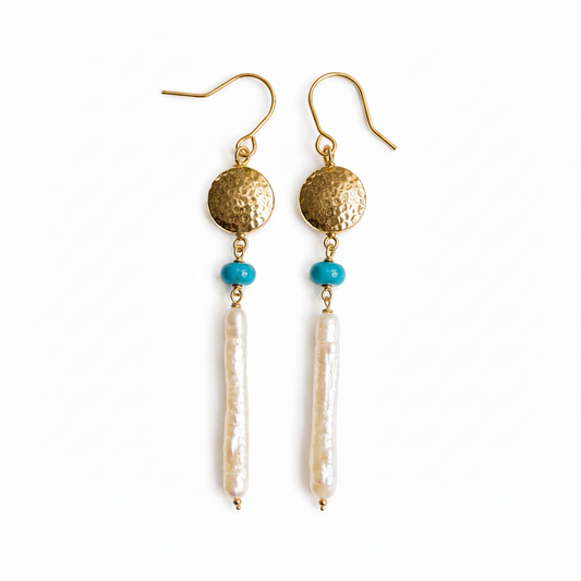 Turquoise × Pearl Pierce 正方形